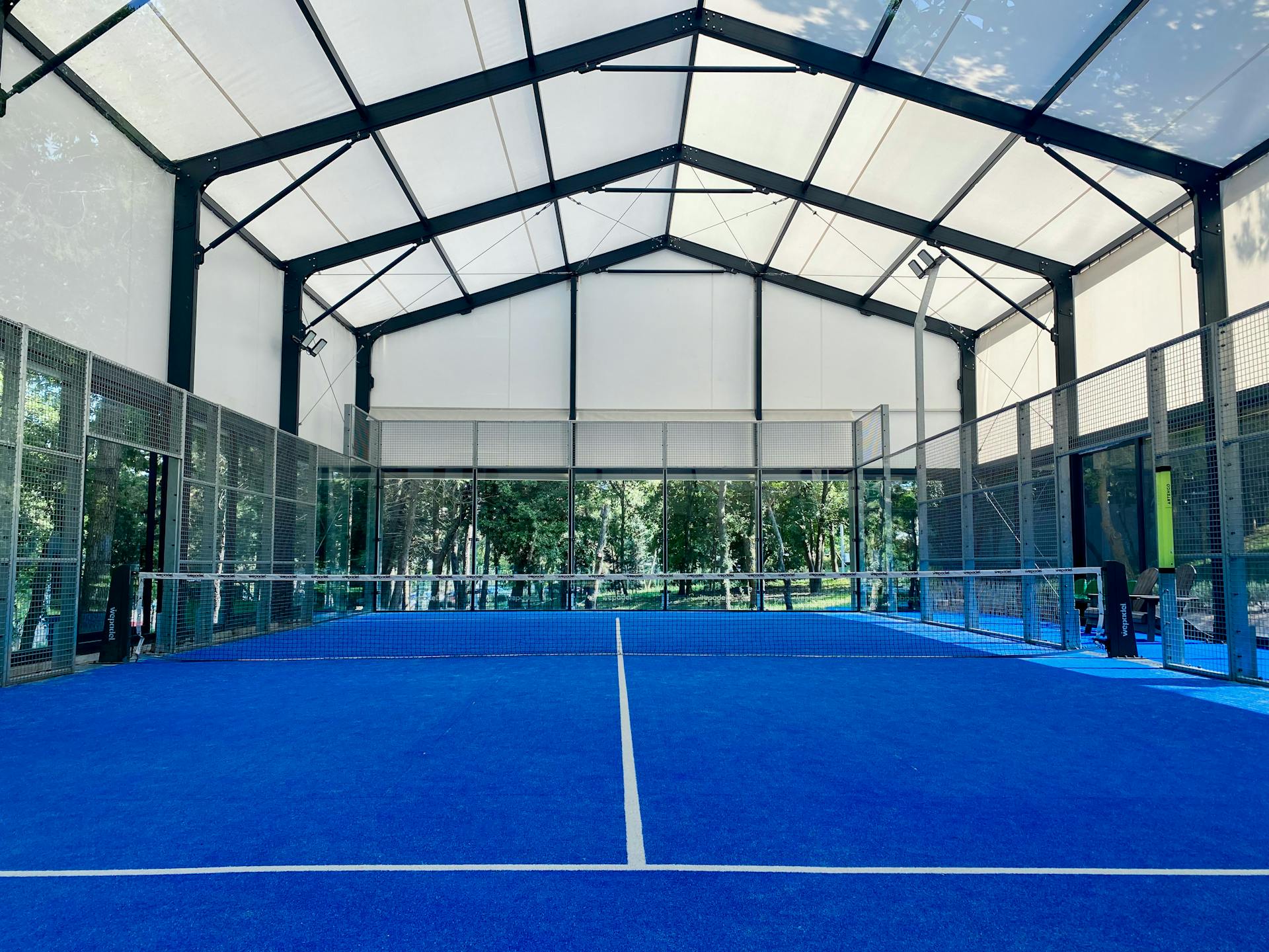 Padel court maintenance showcase