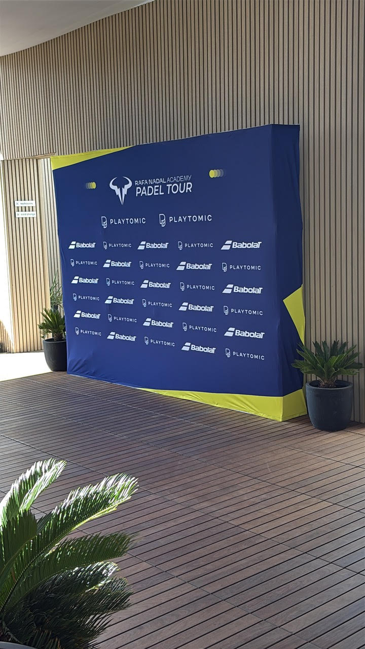 Event branding showcase