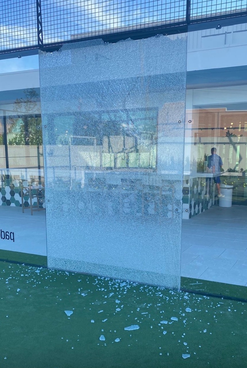 Broken glass assessment