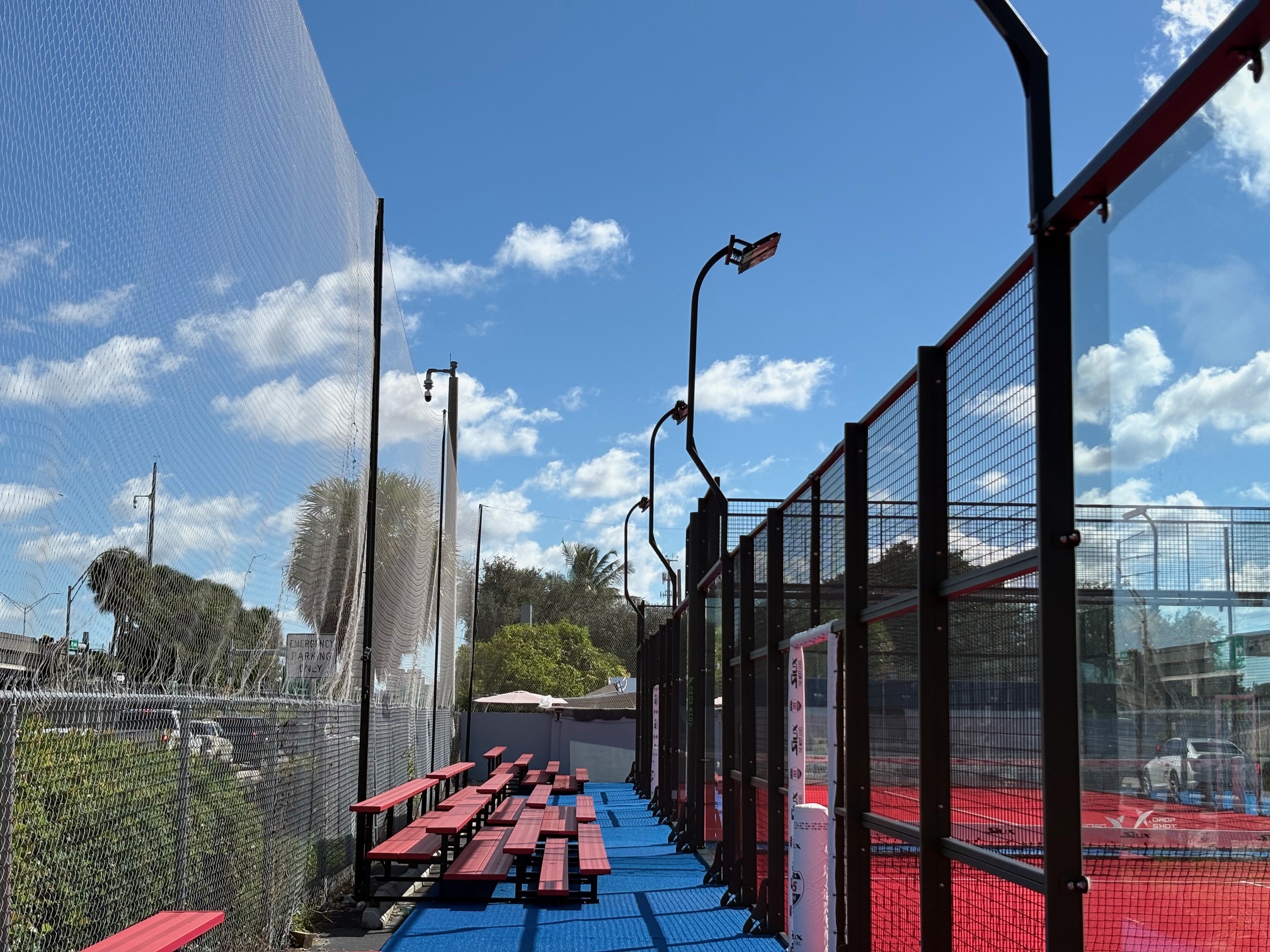 Court Hospitality Setup