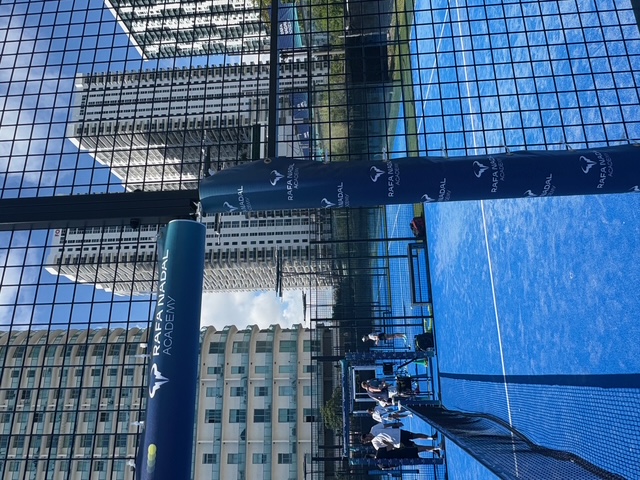 Court entrance enclosure